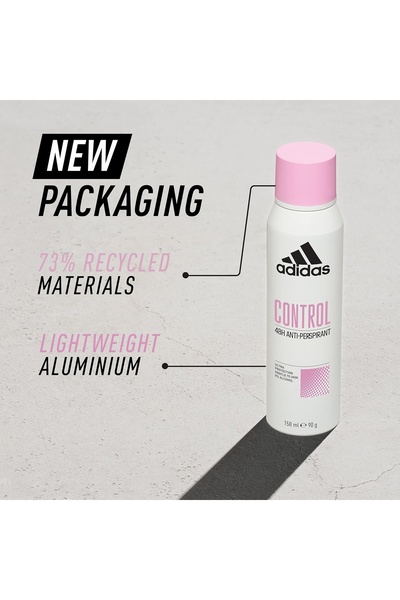 adidas 48H Anti-Perspirant Control Deo Spray for Women – 150ml Long-Lasting Freshness