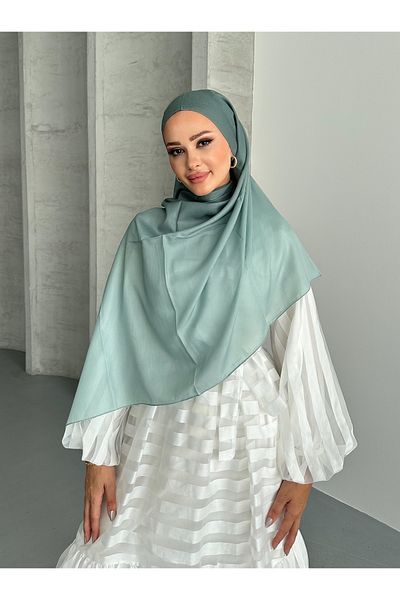 Stella Eşarp Aural Çağla Color Gradient Pattern Soft Cotton Shawl