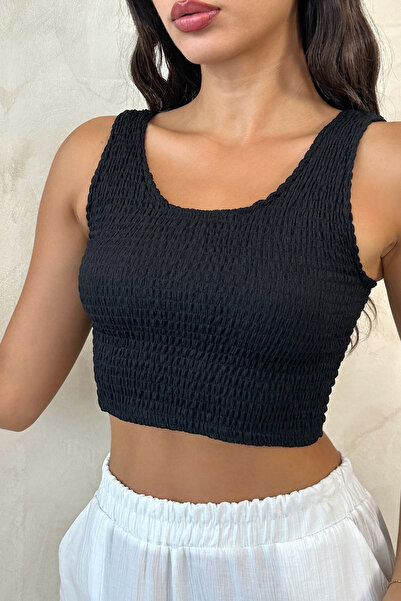 Mandlyz Διπλό ύφασμα με λεπτομέρεια Gipe με διπλό ώμο / Μπλούζα