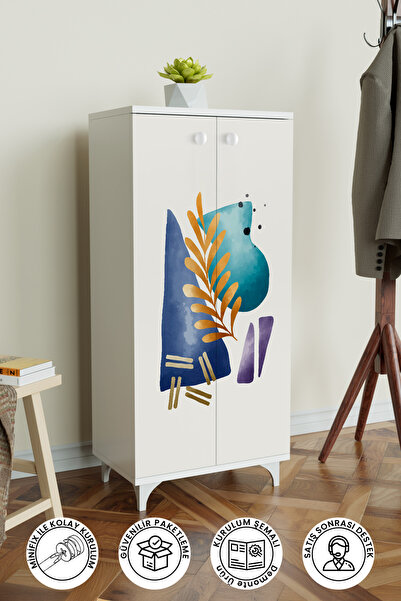 Hediyeler Kapında Harmony 3 Raflı Çok Amaçlı Dolap Mutfak Salon Banyo Ofis Sa...