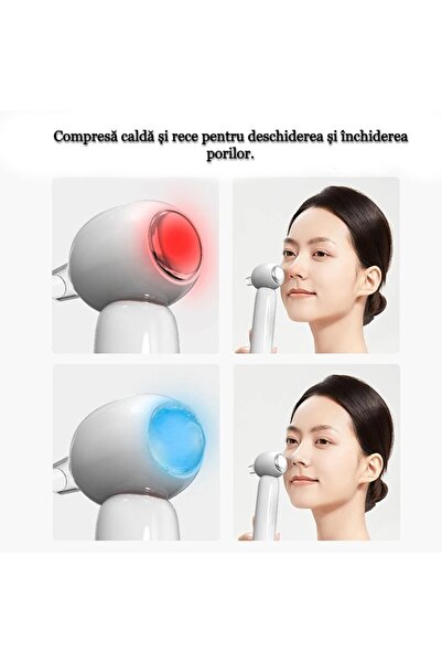 MILARIS Blackhead Suction Device, Hot and Cold Compress for Pore Cleansing.