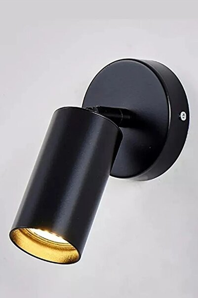 Ömür Avize Wiser Siyah Kasa Spot Aplik Tekli ( Pilli Değildir )