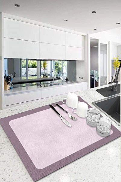 Genel Markalar Bulaşık Kurutma Matı Kurulama Örtüsü Tezgah Örtüsü Tezgah Matı...