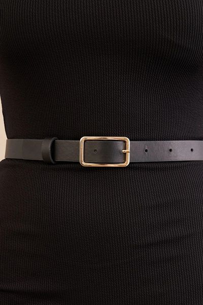 Cool & Sexy Curea de damă cu cataramă de culoare aurie BE715