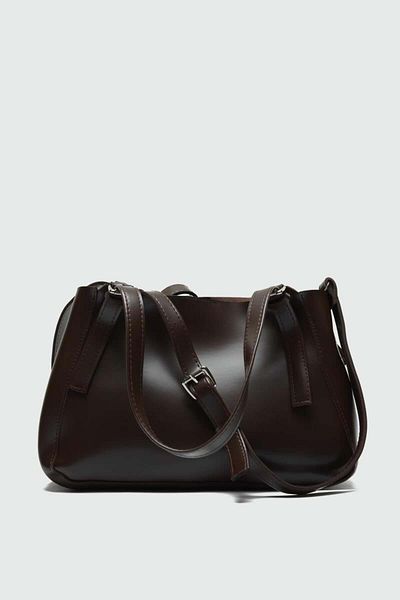 Shule Bags William Shoulder Bag Bitter Brown