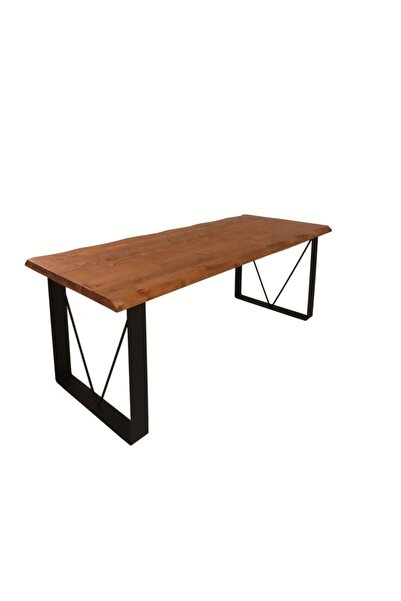 NTCollection Ntconcept Blu Masif Ağaç Bahçe Masası(85cm-220cm)