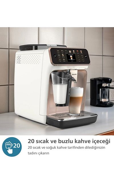 Philips ماكينة اسبريسو أوتوماتيكية بالكامل، قهوة وكابتشينو - EP3246/73