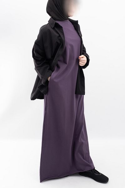 Vauva Oversize Long 100% Cotton Short Sleeve Casual Dress V00888