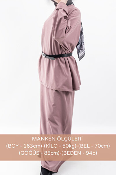 Vauva Oversize μακρύ 100% βαμβακερό κοντομάνικο φόρεμα V00888