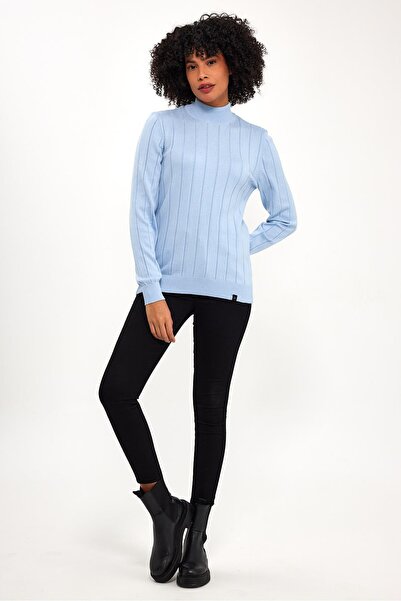 ALEXANDERGARDI ΠΛΕΚΤΟ ΠΟΥΛΟΒΕΡ ΜΙΣΟΣ ΨΑΡΙΚΟΣ COMFORT FIT (E23-6706)