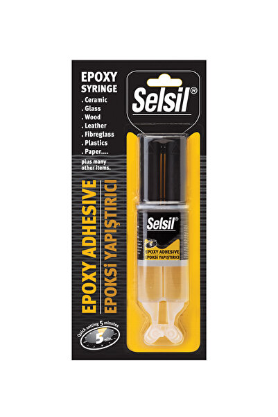 Selsil 🛠️SELSİL-3611 ŞIRINGA EPOKSİ YAPIŞTIRICI