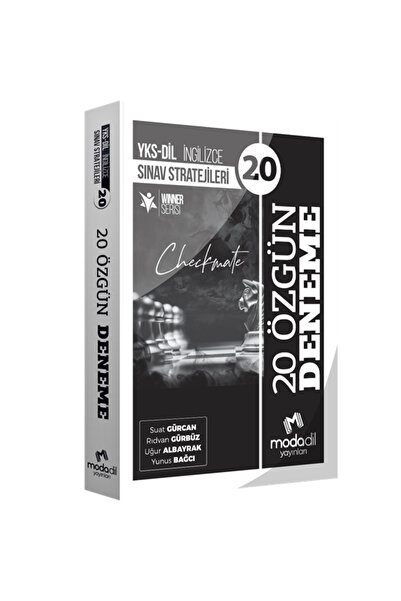 Modadil Yayınları Modadil YKSDİL Sınav Stratejileri 20 - Checkmate - 20 Özgün...