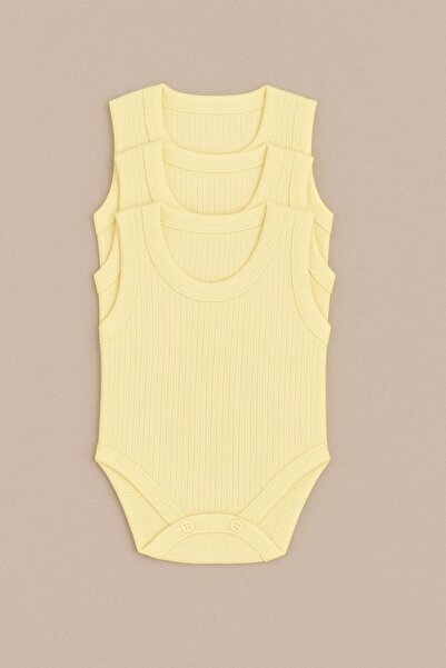 Nayinom 100% Cotton Report Baby Bodysuit Set of 3 - Soft Fabric - Baby Girl/Boy