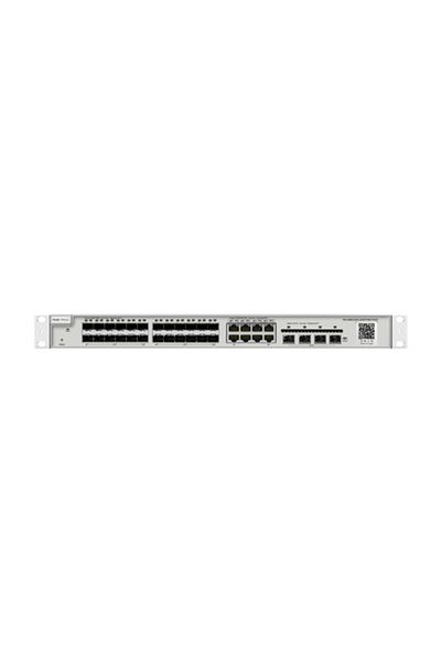 Ruijie Networks Switch 24 SFP ports, 4 SFP+ ports, 8 RJ45 Gigabit ports, L2 Cloud Management-RG-NBS3200-24SFP/8GT4XS