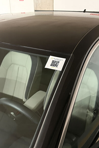 QRİNG.NET Araç İçin QR Tag (SILVER PAKET) - Akıllı QR Arama Etiketi (Telefon Numarasız Arama) (1 YIL)