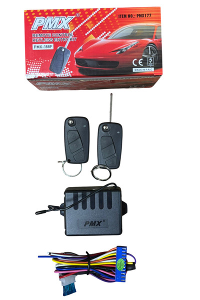 PMX 12 Volt Sustalı Uzaktan Kumanda Açma Kapama Merkezi Kilit 177