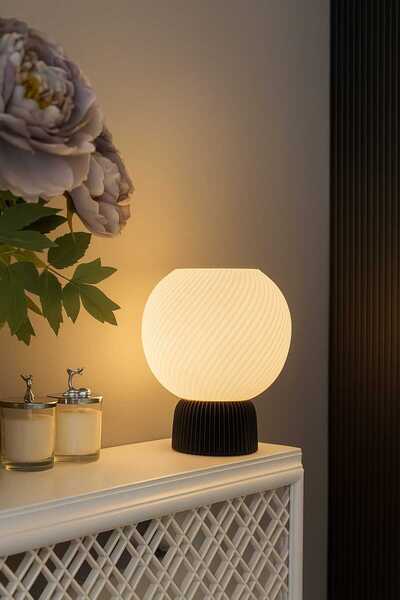 DYN Design Komidin Üstü Abajur/ 3d masa ve gece lambası