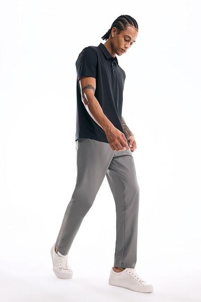 DeFacto DeFactoFit Pantaloni țesuți cu picior standard slim fit slim fit D9247AX25SP