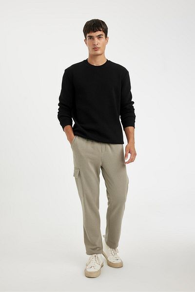 DeFacto Jogginghose Slim Fit Mit Cargo-Taschen Gerades Bein D6090AX24AU