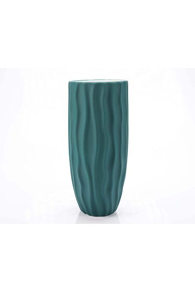 Ella Home Italia Vaza decorativa "Waves" verde