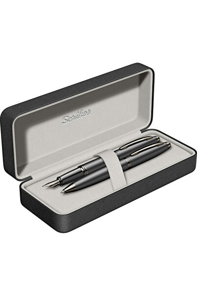 Scrikss WizDesign 88 DOLMAKALEM + TÜKENMEZKALEM SET MAT SİYAH (ÖMÜR BOYU GARA...