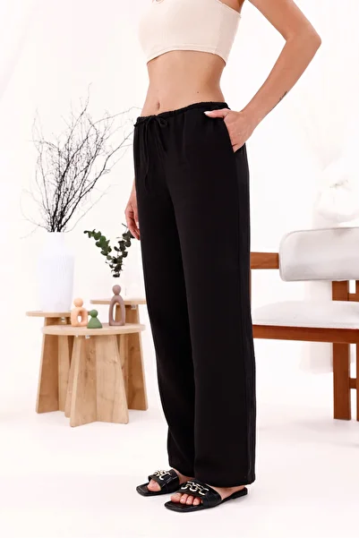 LA PANTE Elastic Waist Trousers