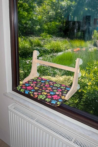 GOBYPET Cat Bed with Suction Cup, Hanging Cat on Glass - Dog Bed, Gift Mat