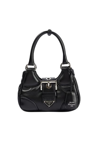 Prada Sport Complete Leather Metal Logo Mini Bag