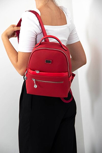 Silver Polo Червоний - Червоний SP1061 Жіночий рюкзак