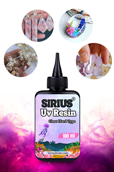 Sirius Hobi Sirius Uv Reçine Sert Tip - Hızlı Kürlenen 100ml