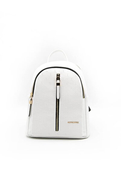 Silver Polo Σακίδιο πλάτης - Λευκό - Ψεύτικο δέρμα