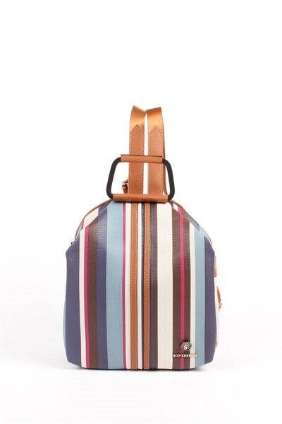 Silver Polo Mix - Taba SP771 Kadın Sırt Çantası