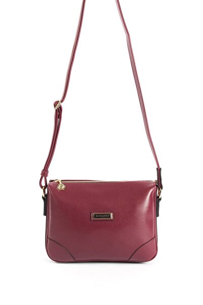 Silver Polo Burgundy - Burgundy Sp784 Women's Crossbody Bag