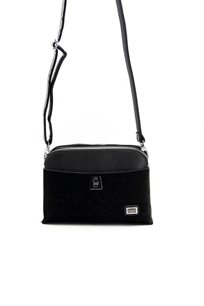 Silver Polo Siyah - Siyah SP623 Kadın Çapraz Çanta