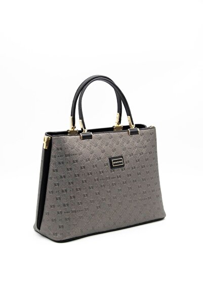 Silver Polo Silver & Polo Platinum - Geantă de mână pentru femei SP924 neagră