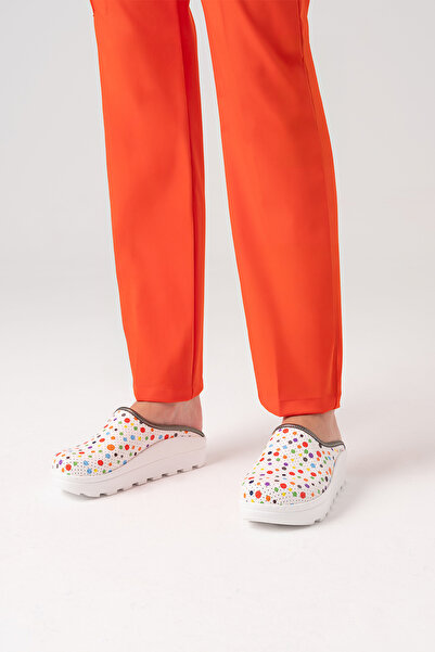 ÇİZGİ MEDİKAL Papuci Sabo pentru femei Points Fit Vivacolor Papuci ortopedici Doctor Asistentă Spital