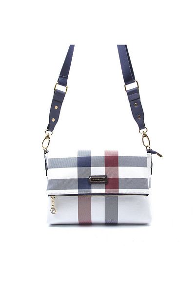 Silver Polo Silver & Polo White - Laci Sp963 Women's Crossbody Bag