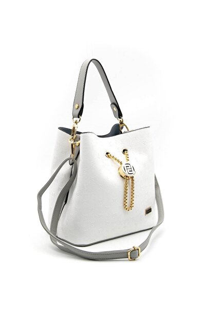 Silver Polo Silver & Polo White - A.grey SP967 Geantă de damă