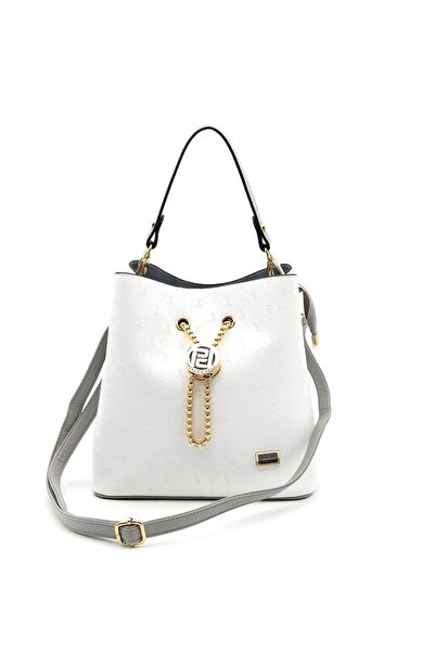 Silver Polo Silver & Polo White - A.grey SP967 Geantă de damă