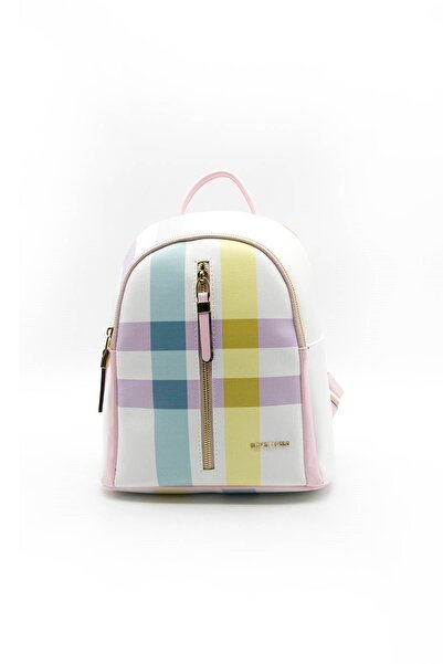 Silver Polo Срібний та ліловий жіночий рюкзак SP901