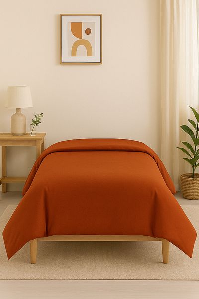 English Home Husă de pilota simplă, 100% bumbac, cu două fețe, 160*220 cm