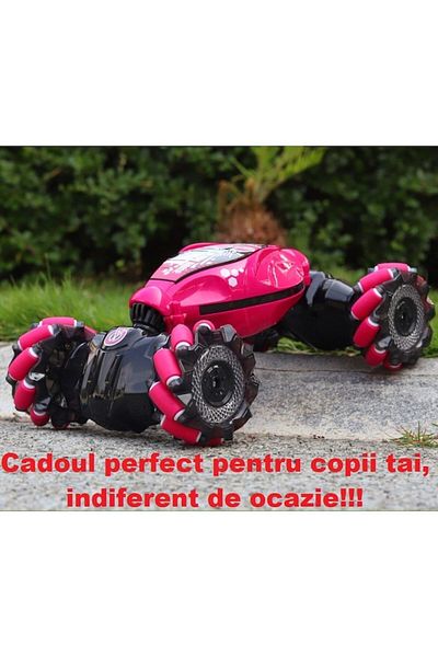 Acfapro Acfapro™ remote control and gesture control car, 360° rotation, 4x4 traction, Rechargeable