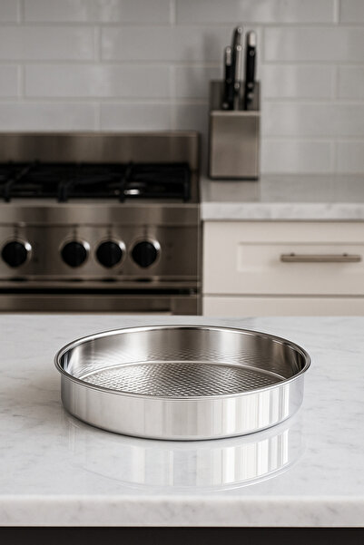 Veliday Çelik Çiğköfte Tepsisi Lüx 49 Cm