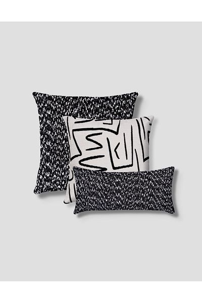 Sezyon "Virel & Vira" Decorative 3-Piece Throw Pillow Case Set