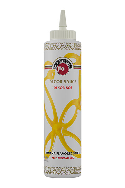 FO Muz Aromalı Dekor Sos 750 gr