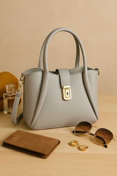 süter Women's Hand Shoulder Bag - with Puppy Makeup Bag