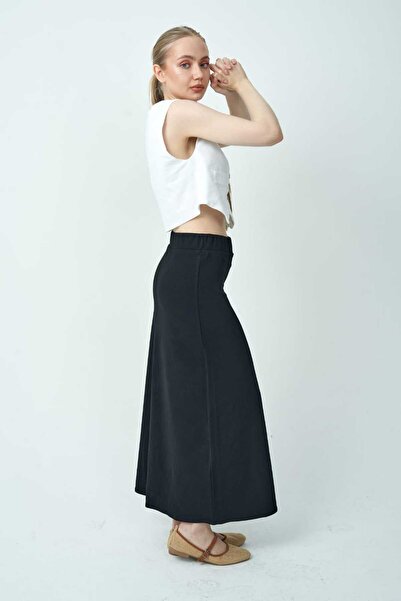 Cramp Spor تنورة رياضية طويلة على شكل حرف A