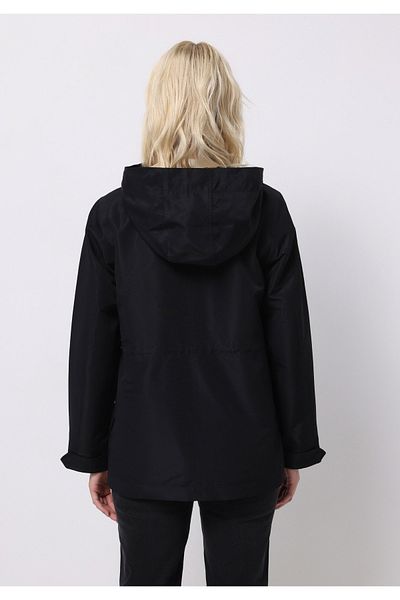 Colin's Regular Fit Women's Black Raincoat