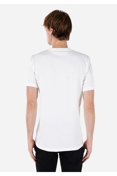 Colin's Regular Fit Round Neck Plain Men's White Short Sleeve T-Shirt