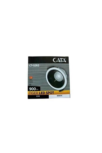 Cata Ct-5262 12 Watt 4000k Spot